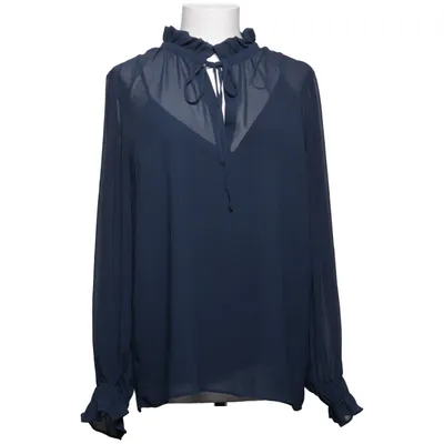 Blouse (Bleu) de Just Élasthane, Polyester