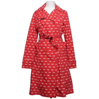 Trenchcoat (Röd) från Gsus Sindustries Bomull, Polyamid