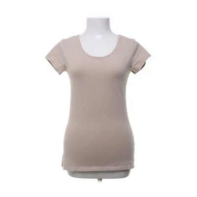 T-shirt (Beige) van 365 Sunshine Katoen, Elastaan