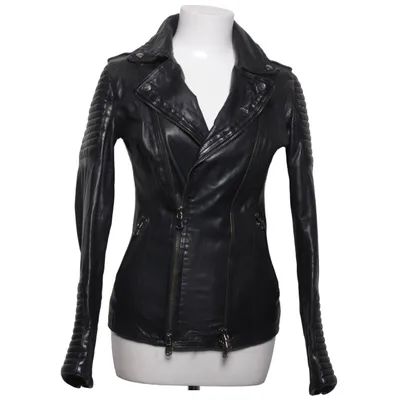 Veste de motard (Noir) de Froccella Cuir