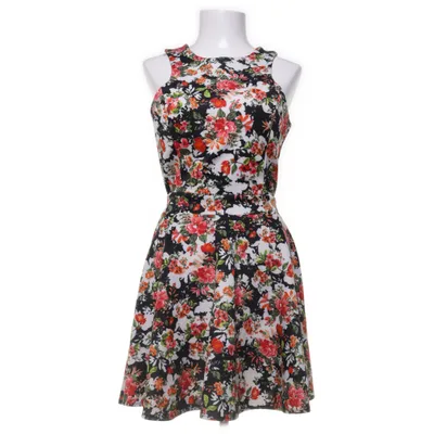 Klänning (Vit, Flerfärgad) från Styled in Italy Elastan, Polyester