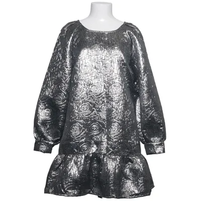 Klänning (Silverfärgad) från Sofie Schnoor Bomull, Metallfiber, Polyester