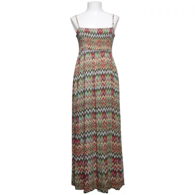 Robe longue (Rouge, Vert, Jaune, Noir) de Love Look Coton