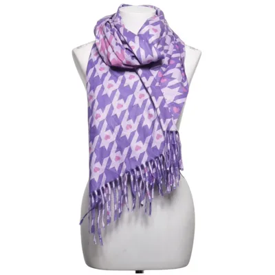 Écharpe (Violet) de Zwillingsherz Polyester, Viscose