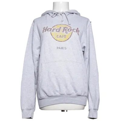 Hoodie (Gray) from Hard Rock Cafe Cotton, Polyester