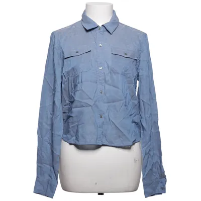 Denim blouse (Blauw) van Elizabeth and James Tencel