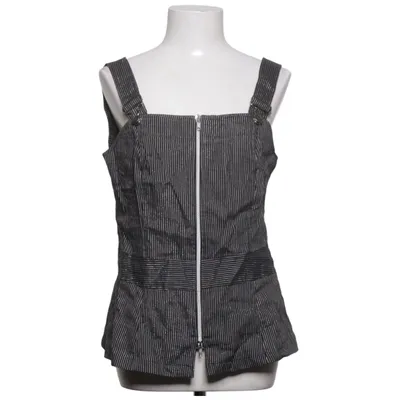 Topp (Svart, Vit) från Gunilla Pontén Bomull, Linne