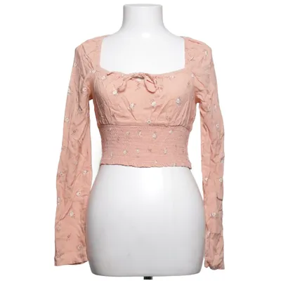 Blouse (Pink, Multicolored) from Hollister Polyester, Viscose
