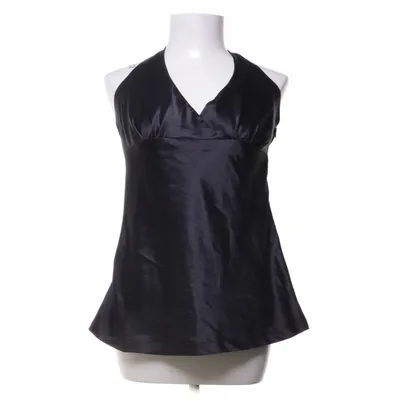 Halter neck top (Black) from H&M Cotton, Elastane, Polyester