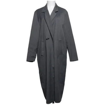 Coat (Gray) from Etam Polyamide, Polyester, Viscose