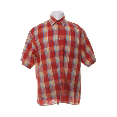 Kortärmad skjorta (Orange, Röd, Flerfärgad) från John Howard Bomull, Polyester