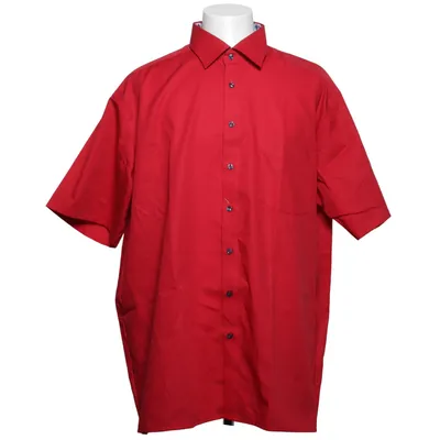 Short sleeve shirt (Red) from Tom Rusborg Cotton