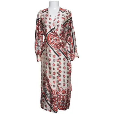 Omlottklänning (Röd, Svart, Vit) från Zara Woman Polyester