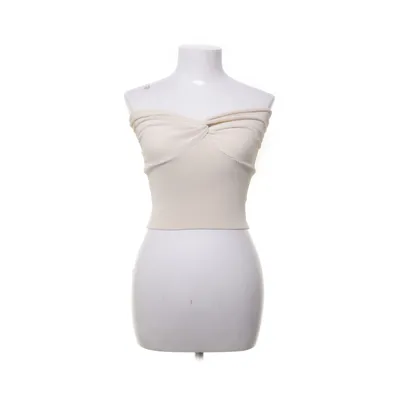 Crop top (Beige) from Dissh Viscose, Nylon