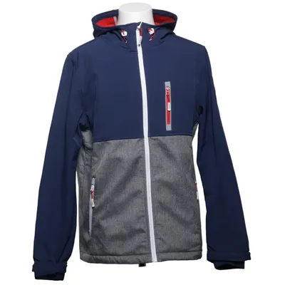 Softshell jacket (Blue, Gray, Red) from Stitch & Soul Elastane, Polyester