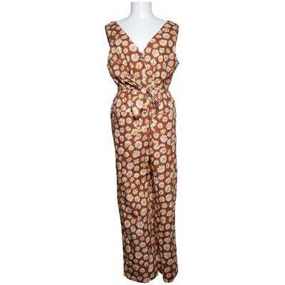 Byxdress (Brun, Vit, Gul, Flerfärgad) från Monki Bomull