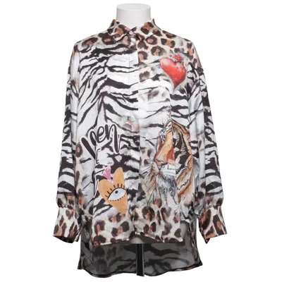 Chemise (Blanc, Marron, Multicolore) de New Collection Polyester