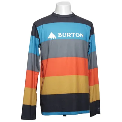 Base layer shirt (Blue, Gray, Orange, Yellow) from Burton Snowboards Elastane, Polyester