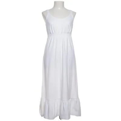 Långklänning (Vit) från Rainbow Bomull, Elastan