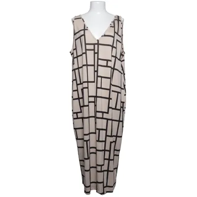 Långklänning (Beige, Svart) från Lindex Lyocell, Polyester