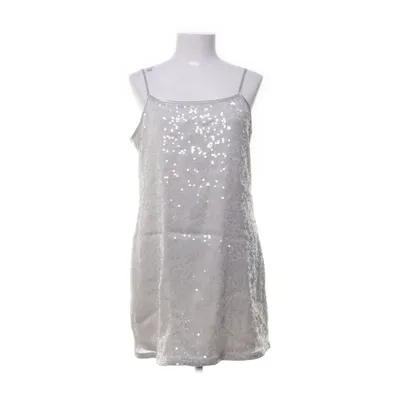 Cocktailjurk (Grijs, Wit) van Divided by H&M Elastaan, Polyester