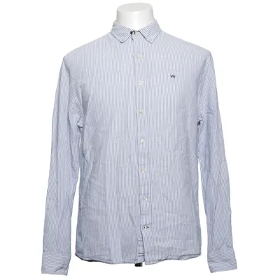 Shirt (Blue, White) from Kronstadt Cotton