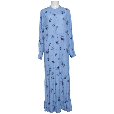 Maxi dress (Blue, Black) from Norr Viscose