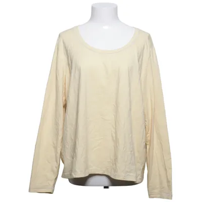 T-shirt à manches longues (Jaune) de Midtown Coton, Élasthane