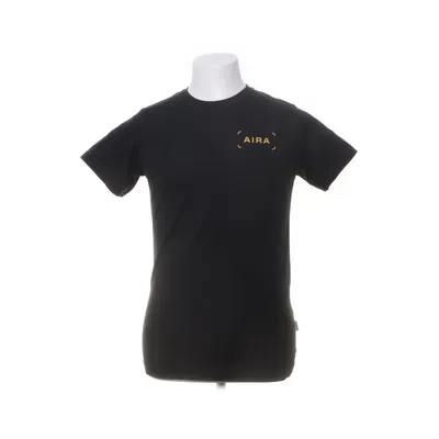 T-shirt (Svart, Gul) från Fristads Bomull