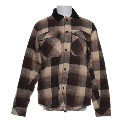 Skjortejakke (Brun, Beige) fra Rebel Polyester