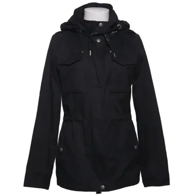 Parka (Noir) de Dreimaster Coton, Polyamide, Polyester, Polyuréthane