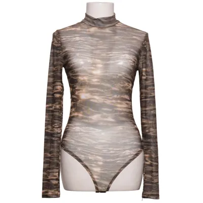 Body (Brun, Flerfärgad) från Broke + Schön Elastan, Polyester