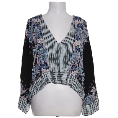 Bluse (Schwarz, Blau, Weiß, Mehrfarbig) von Free People