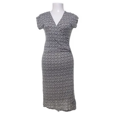 Dress (Blue, Beige) from Indiska Elastane, Viscose