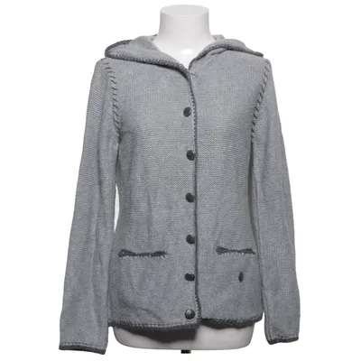 Cardigan (Gray) from Birkhahn Mode Acrylic, Cotton