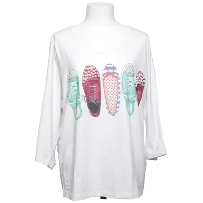 Top (Weiß, Mehrfarbig) von Alba Moda