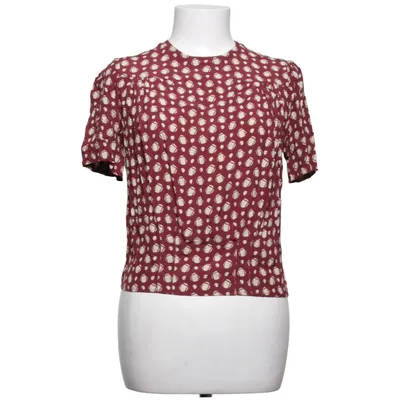 Top (Red, Beige) from The House of Foxy Viscose