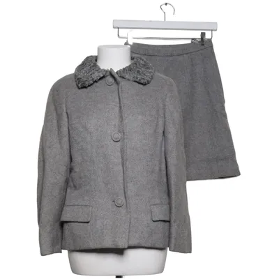 Dräkt (60s, 1960s, mini, shearling, dark academia, preppy) från Vintage Ull, Päls