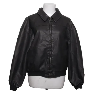 Jacket (Black) Faux leather