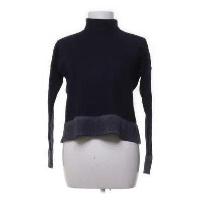 Turtleneck (Blue, Gray) from Hunkydory Cashmere, Merino Wool, Nylon, Viscose