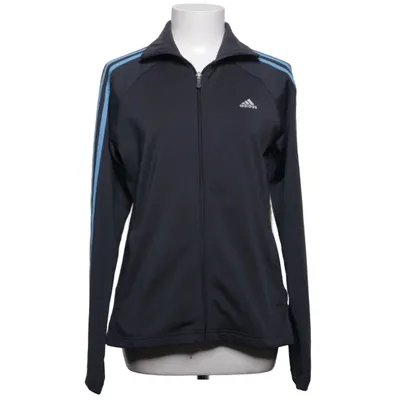 Trainingsjack (Grijs, Blauw) van Adidas Elastaan, Polyester