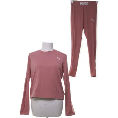 Trainingsset (Roze) van Puma Katoen, Elastaan