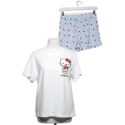 Pyjama (Weiß, Blau, Mehrfarbig) von Hello Kitty Baumwolle
