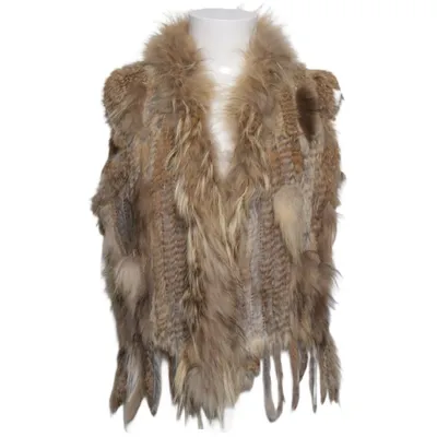 Pälsväst (Brun) från Hollies