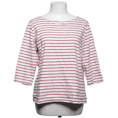 Lange mouwen shirt (Wit, Rood) van Add It Katoen