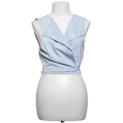 Spijker gilet (Blauw) van Redial Katoen
