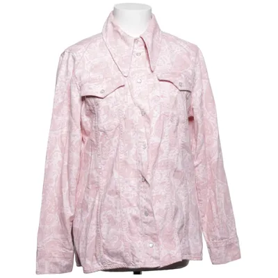 Jeansjacka (Rosa) från Ganni Lyocell, Ekologisk bomull