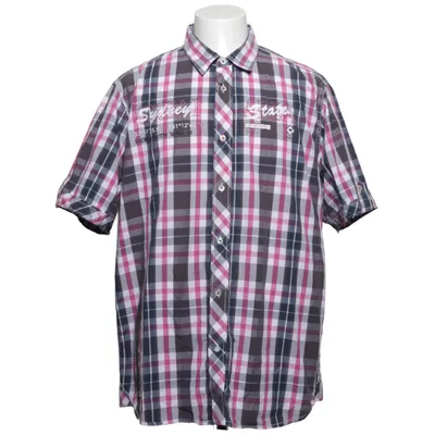 Korte mouwen shirt (Blauw, Roze, Wit) van Roadsign Australia Katoen