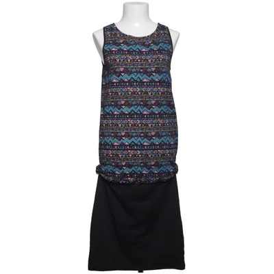 Jurk (Zwart, Meerkleurig) van RED by EMP Katoen, Elastaan, Polyester