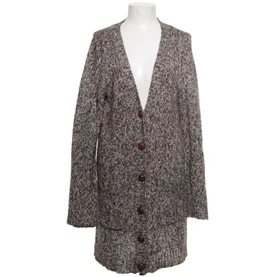 Kofta (Brun, Vit) från Juna Akryl, Bomull, Polyamid